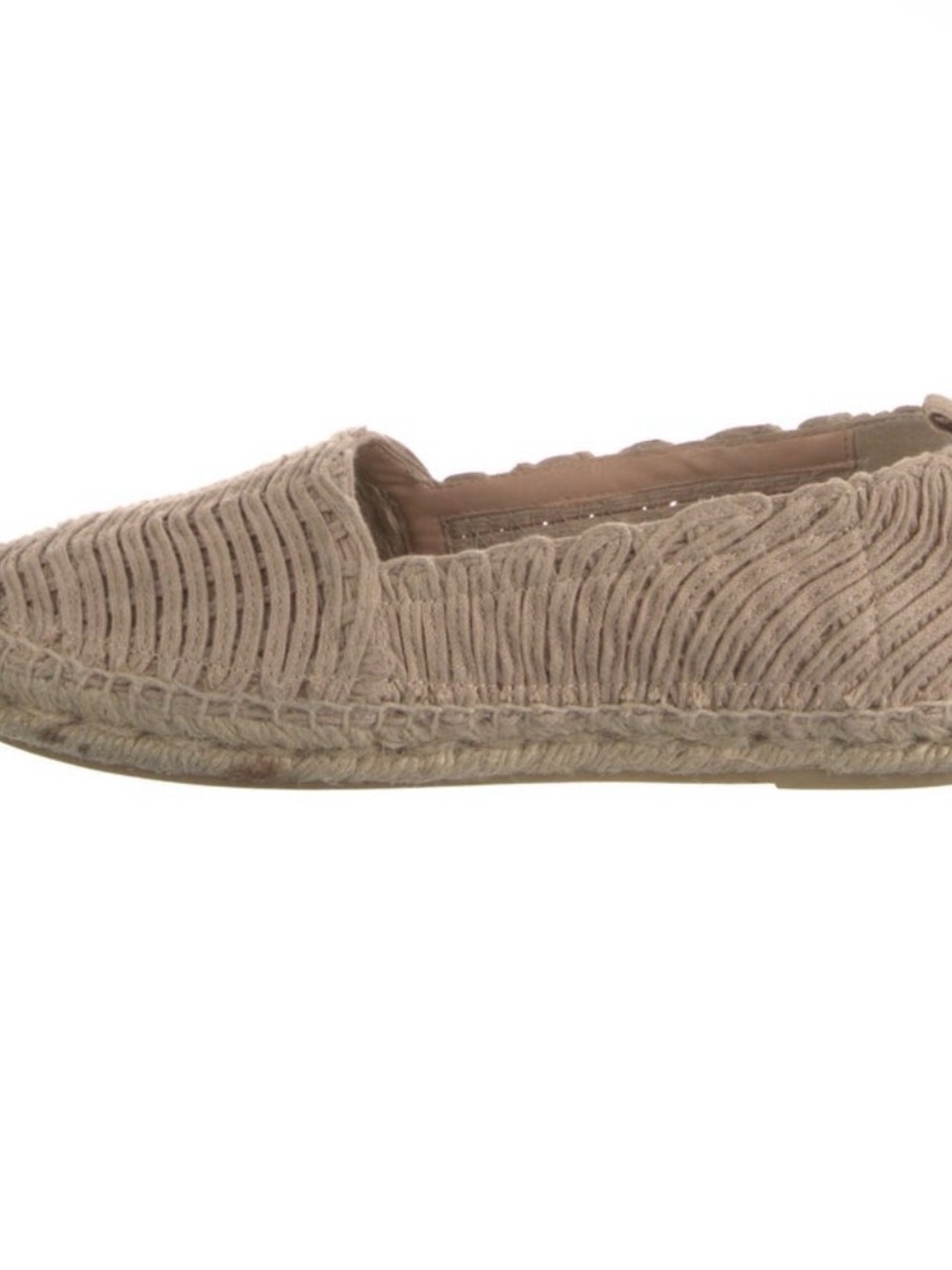 Stella McCartney Espadrille Slip-On Loafer in Beige